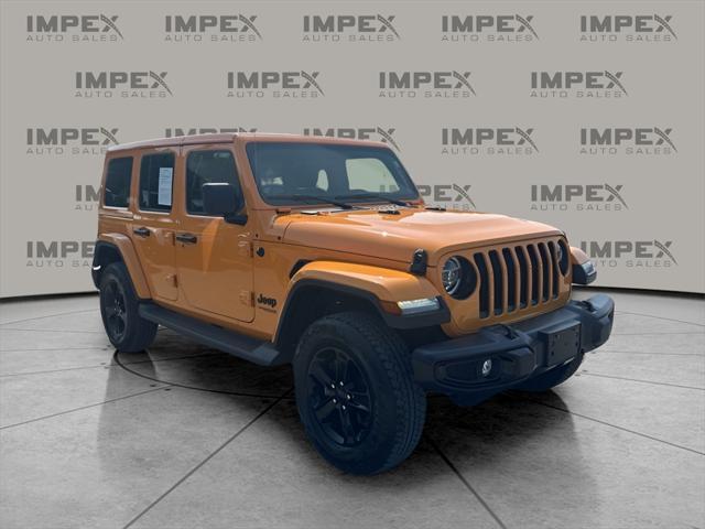 used 2021 Jeep Wrangler Unlimited car, priced at $32,980