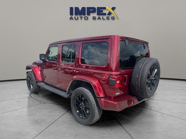 used 2021 Jeep Wrangler Unlimited car, priced at $38,365