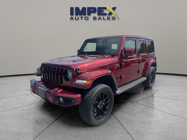 used 2021 Jeep Wrangler Unlimited car, priced at $38,365