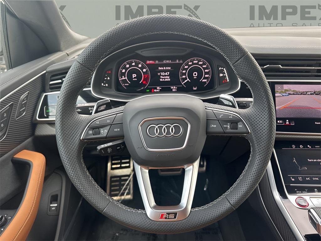 used 2025 Audi RS Q8 car, priced at $136,500