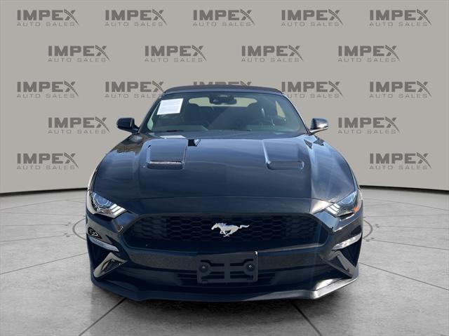 used 2022 Ford Mustang car, priced at $23,500