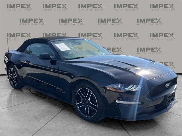 used 2022 Ford Mustang car, priced at $23,500