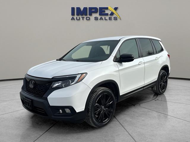 used 2021 Honda Passport car, priced at $26,100