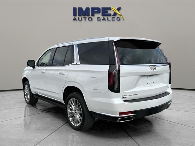 used 2023 Cadillac Escalade car, priced at $85,500