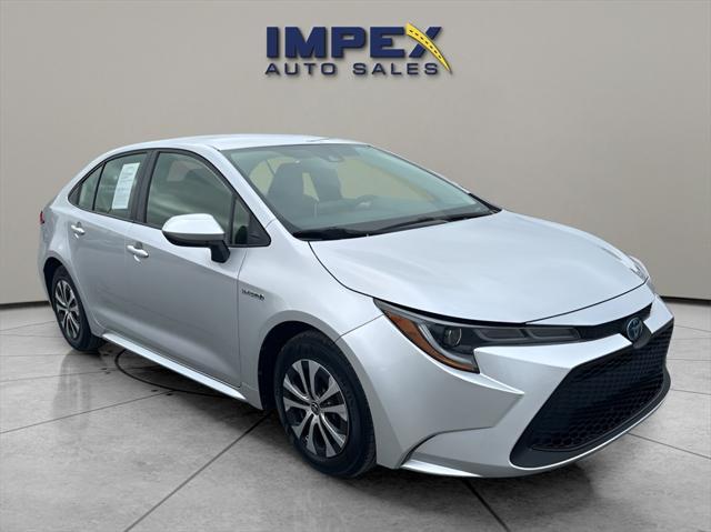 used 2021 Toyota Corolla Hybrid car, priced at $21,400