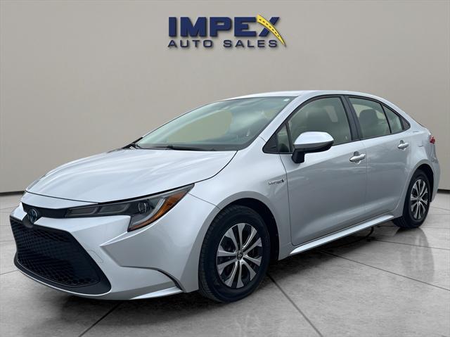 used 2021 Toyota Corolla Hybrid car, priced at $21,400