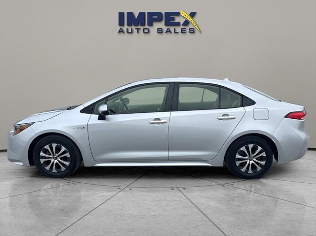 used 2021 Toyota Corolla Hybrid car, priced at $21,400