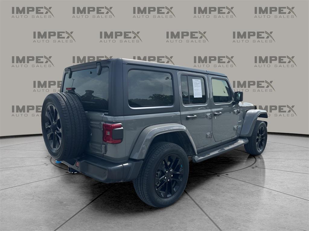 used 2022 Jeep Wrangler Unlimited 4xe car, priced at $31,890