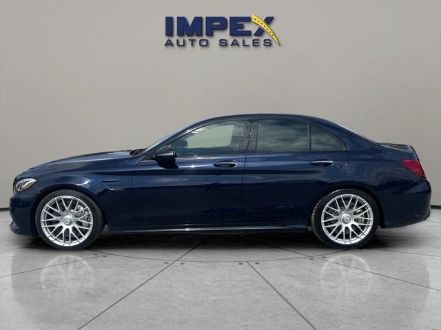 used 2018 Mercedes-Benz AMG C 63 car, priced at $51,500