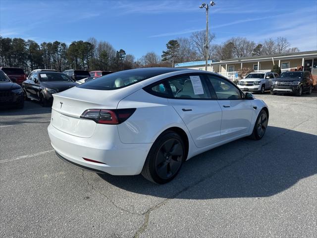 used 2022 Tesla Model 3 car, priced at $25,950