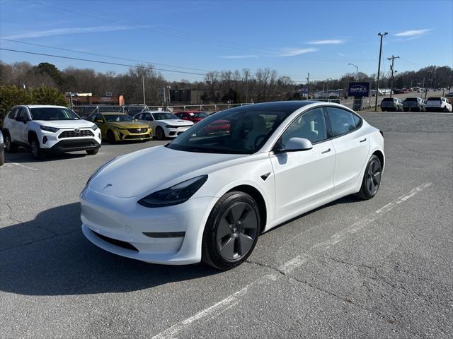 used 2022 Tesla Model 3 car, priced at $25,950