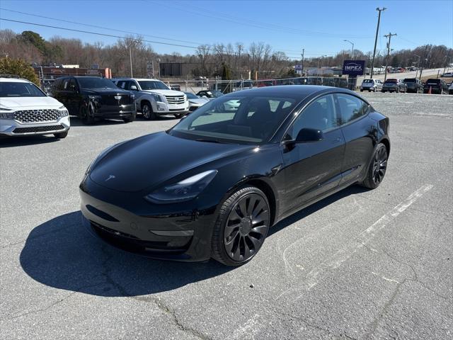 used 2022 Tesla Model 3 car, priced at $31,850