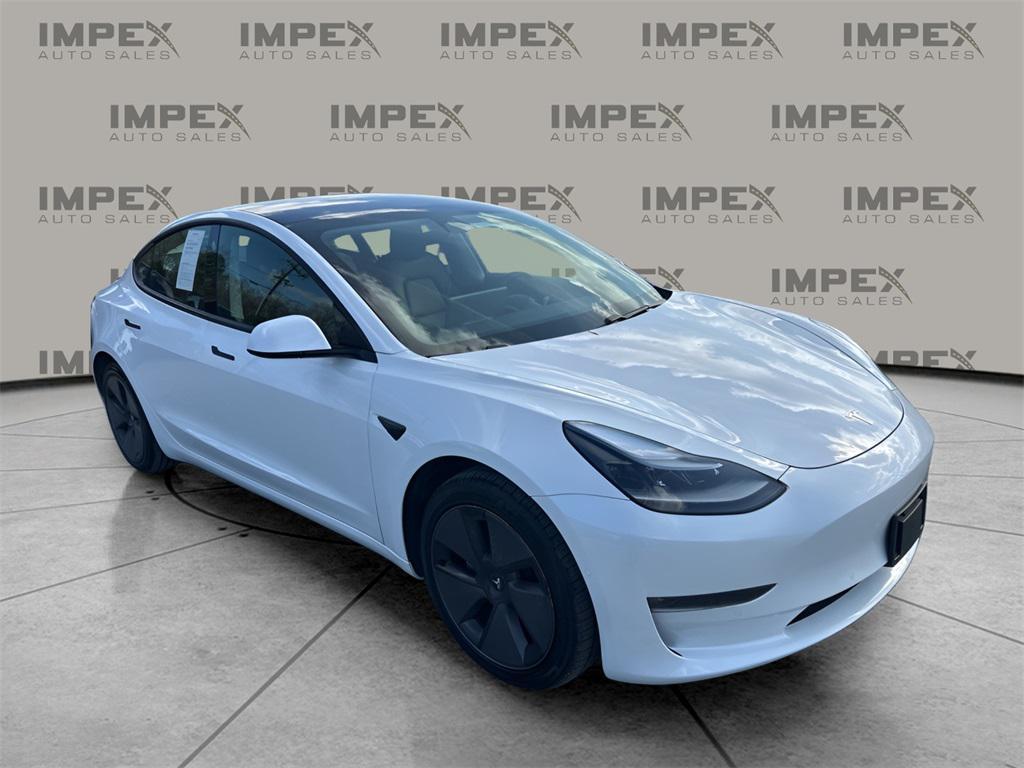 used 2021 Tesla Model 3 car, priced at $26,250