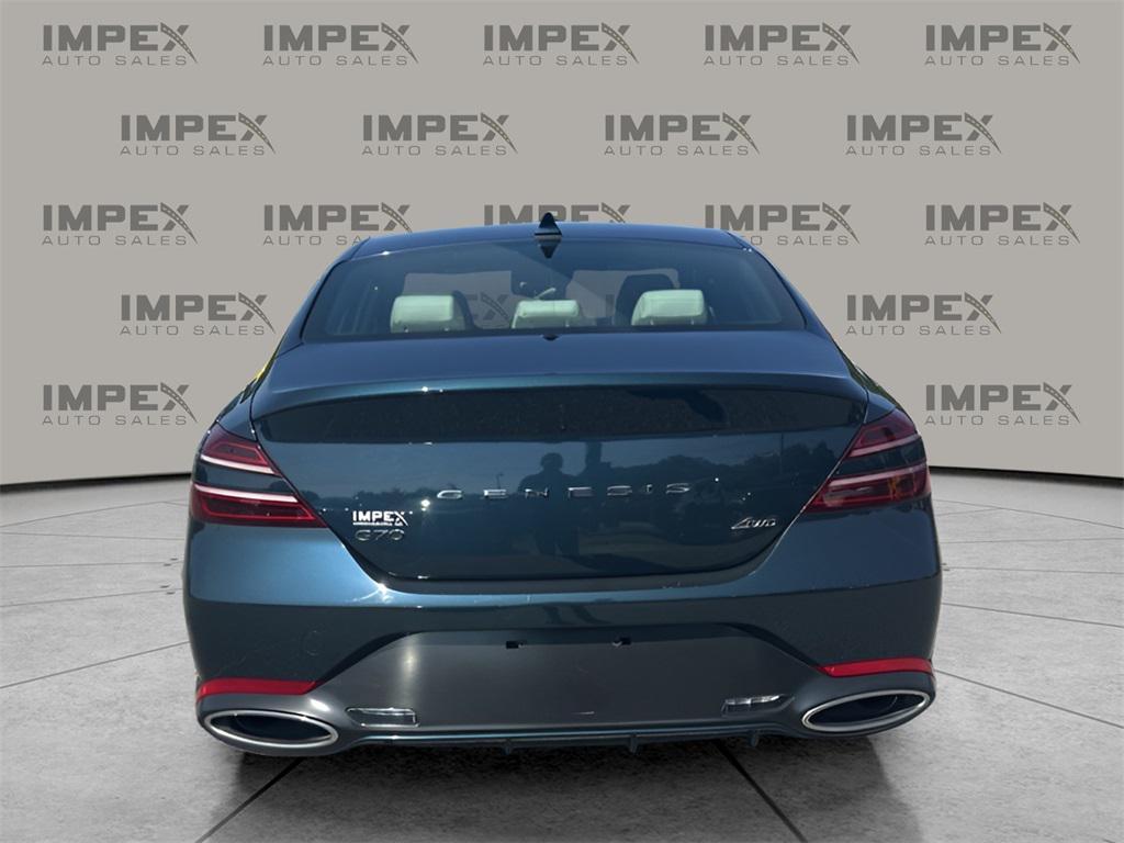 used 2025 Genesis G70 car, priced at $32,750