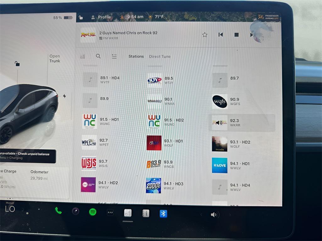 used 2024 Tesla Model Y car, priced at $32,300
