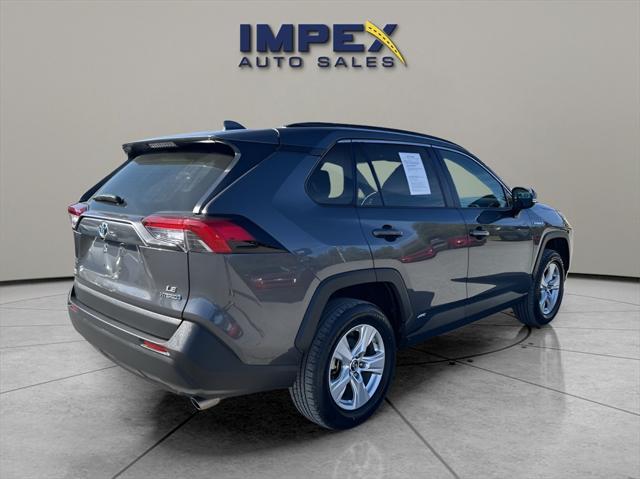 used 2019 Toyota RAV4 Hybrid car, priced at $19,500