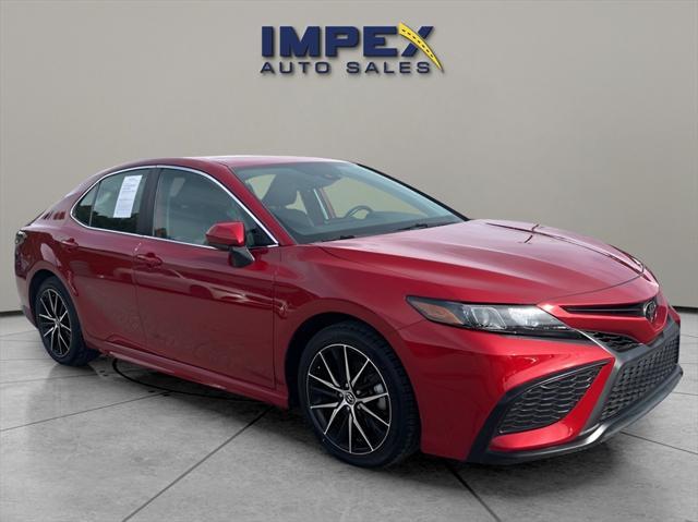 used 2021 Toyota Camry car, priced at $21,900