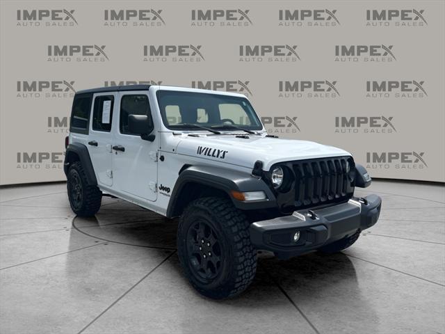 used 2022 Jeep Wrangler Unlimited car, priced at $29,250