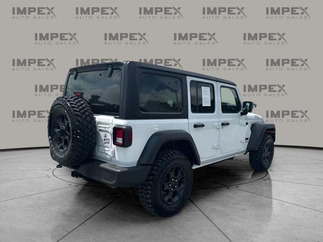 used 2022 Jeep Wrangler Unlimited car, priced at $29,250