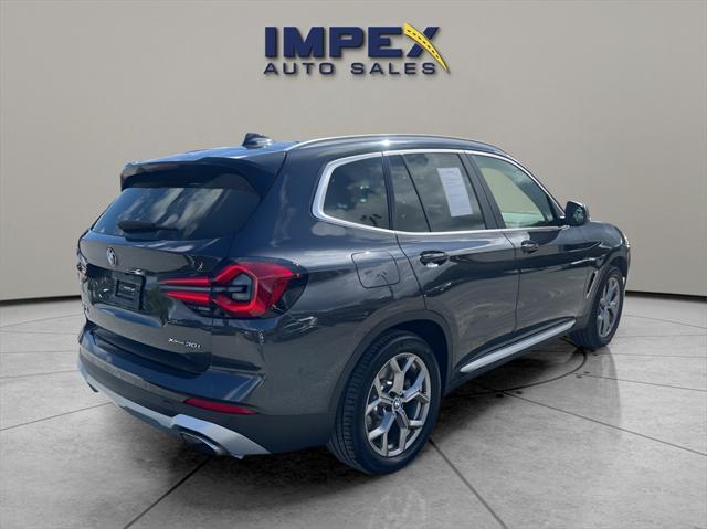 used 2022 BMW X3 car, priced at $32,400