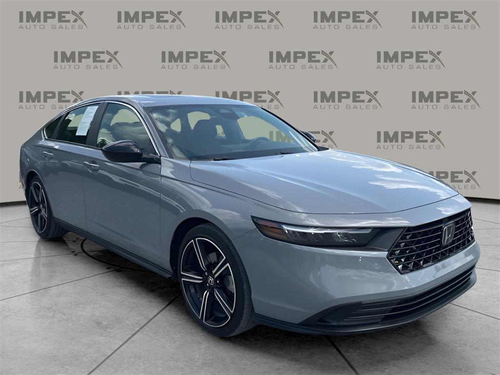 used 2024 Honda Accord Hybrid car, priced at $24,750