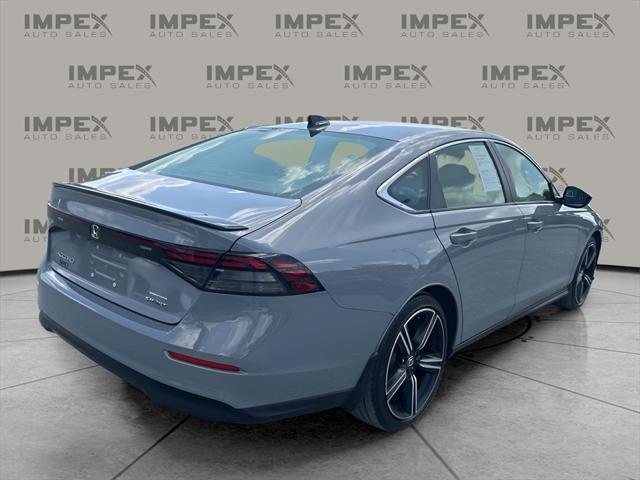 used 2024 Honda Accord Hybrid car, priced at $26,450