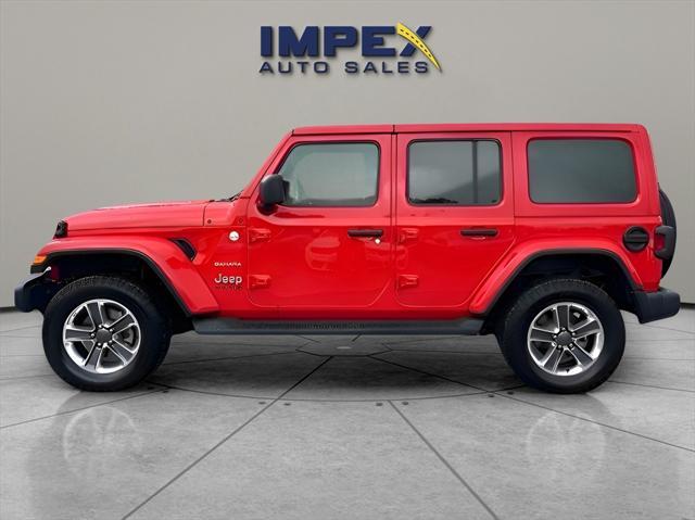 used 2021 Jeep Wrangler Unlimited car, priced at $32,500