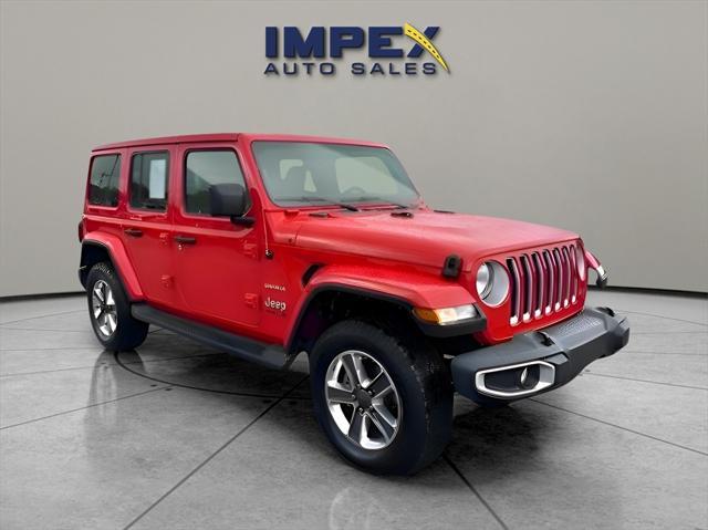 used 2021 Jeep Wrangler Unlimited car, priced at $32,500