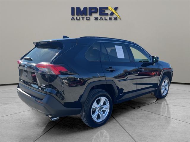 used 2021 Toyota RAV4 Hybrid car, priced at $25,180