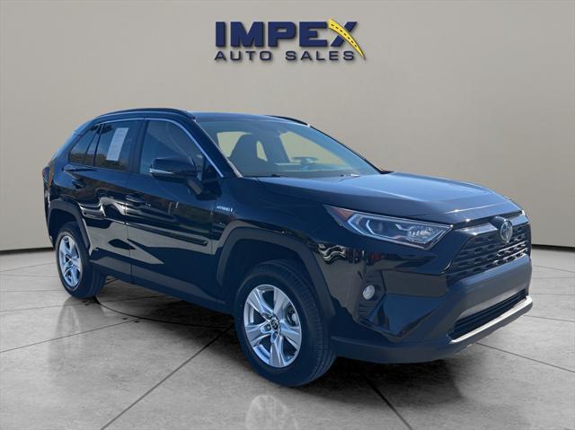 used 2021 Toyota RAV4 Hybrid car, priced at $25,180