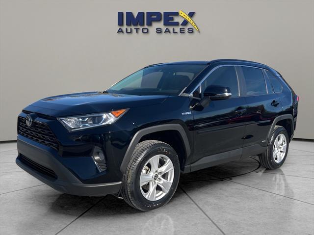 used 2021 Toyota RAV4 Hybrid car, priced at $25,480