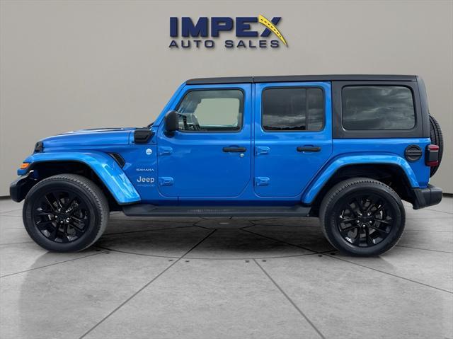 used 2021 Jeep Wrangler Unlimited car, priced at $33,800