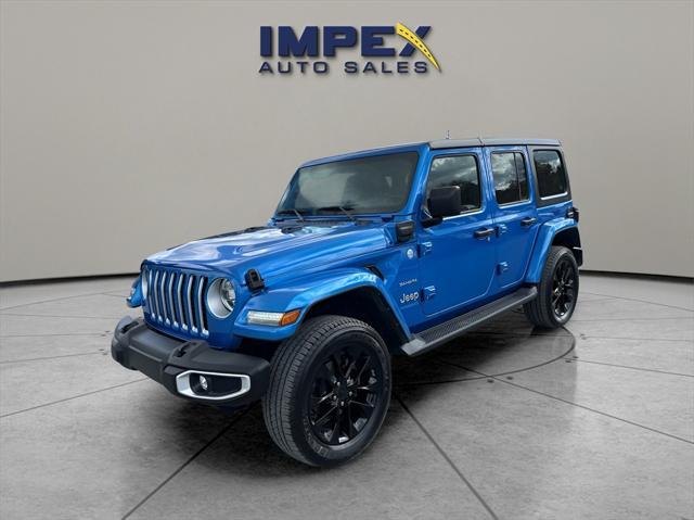 used 2021 Jeep Wrangler Unlimited car, priced at $33,800