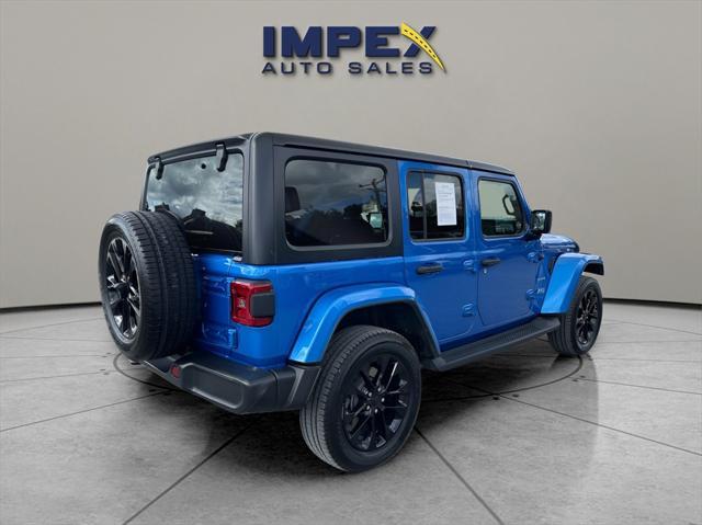 used 2021 Jeep Wrangler Unlimited car, priced at $33,800