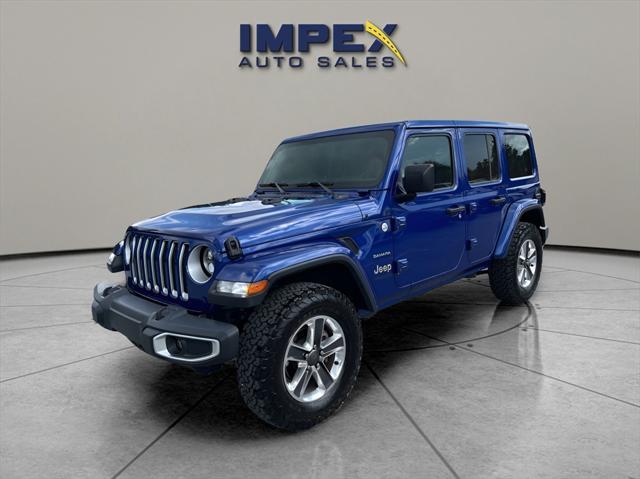 used 2020 Jeep Wrangler Unlimited car, priced at $33,200