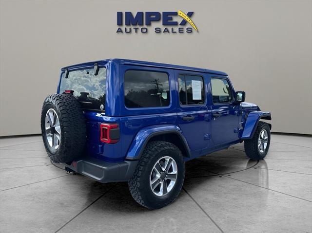 used 2020 Jeep Wrangler Unlimited car, priced at $33,200