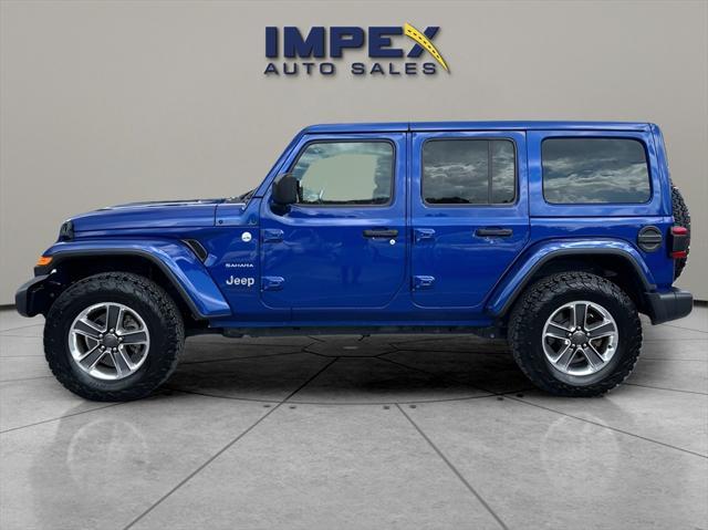 used 2020 Jeep Wrangler Unlimited car, priced at $33,200