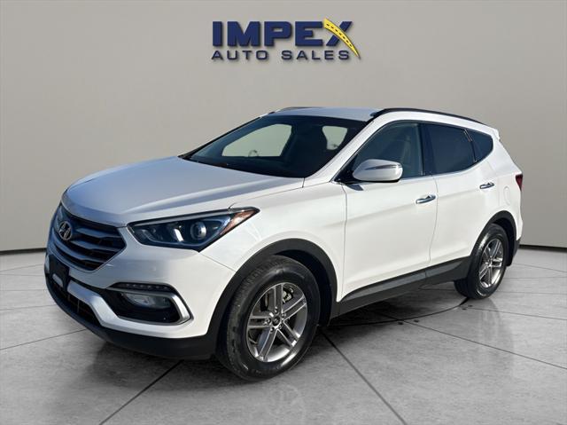 used 2018 Hyundai Santa Fe Sport car, priced at $14,350