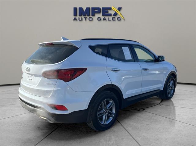 used 2018 Hyundai Santa Fe Sport car, priced at $14,350