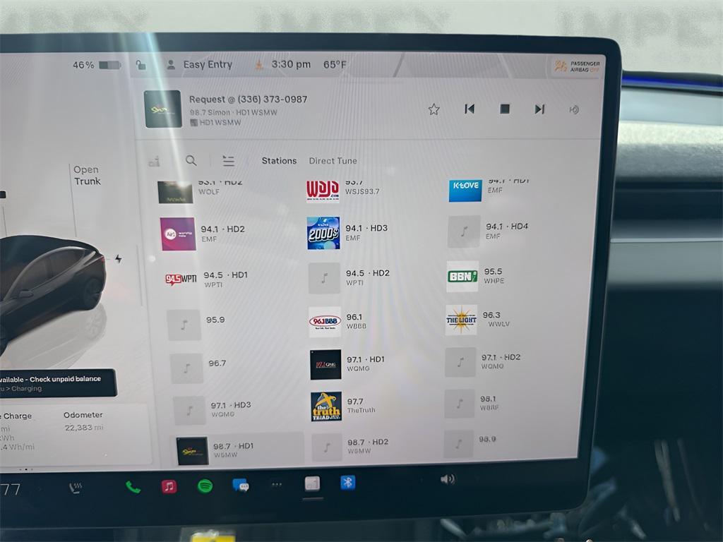 used 2024 Tesla Model 3 car, priced at $31,350