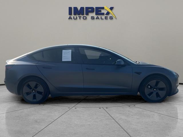 used 2022 Tesla Model 3 car, priced at $27,995