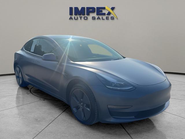 used 2022 Tesla Model 3 car, priced at $27,995