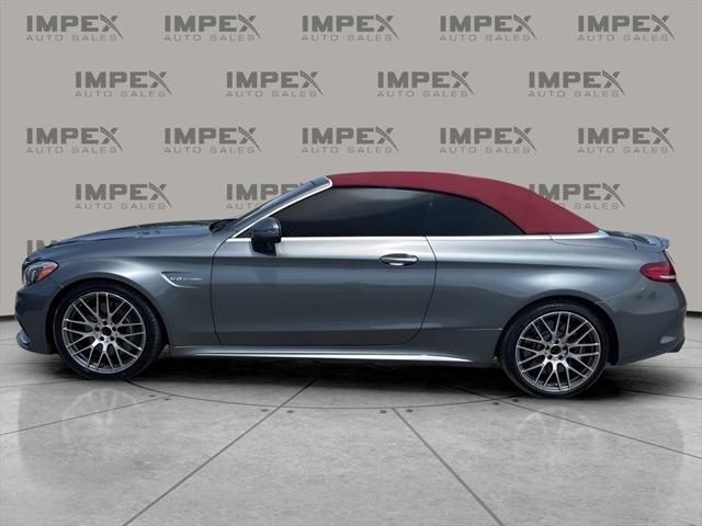 used 2017 Mercedes-Benz AMG C 63 car, priced at $41,550