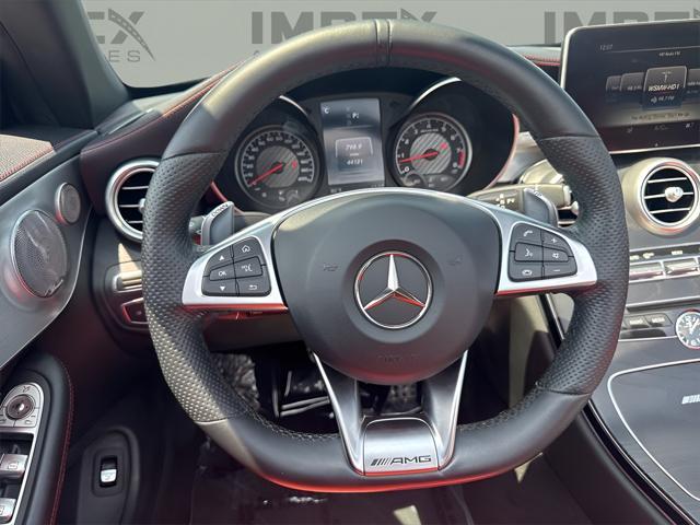 used 2017 Mercedes-Benz AMG C 63 car, priced at $41,550