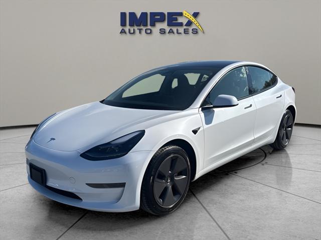 used 2023 Tesla Model 3 car, priced at $29,280