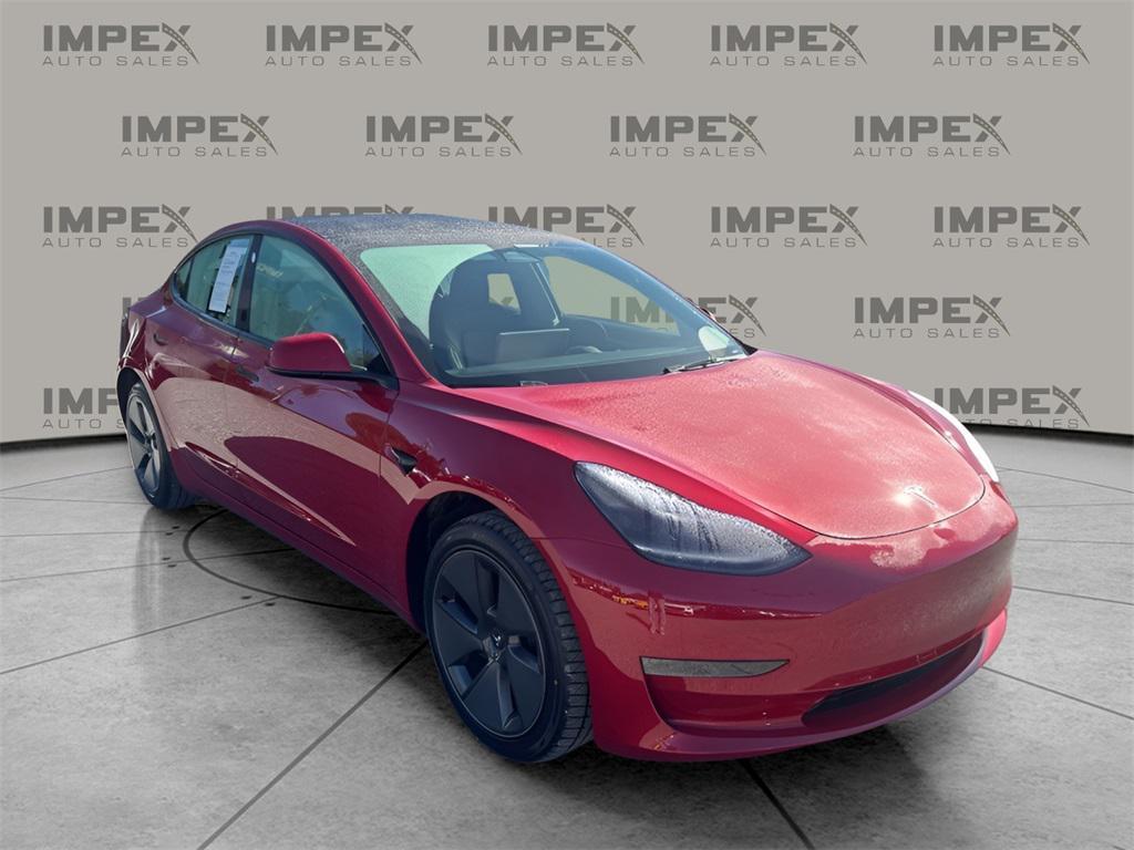 used 2023 Tesla Model 3 car, priced at $25,450