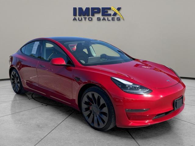 used 2021 Tesla Model 3 car, priced at $30,900