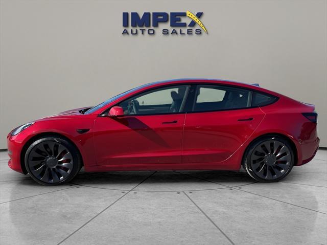 used 2021 Tesla Model 3 car, priced at $30,900