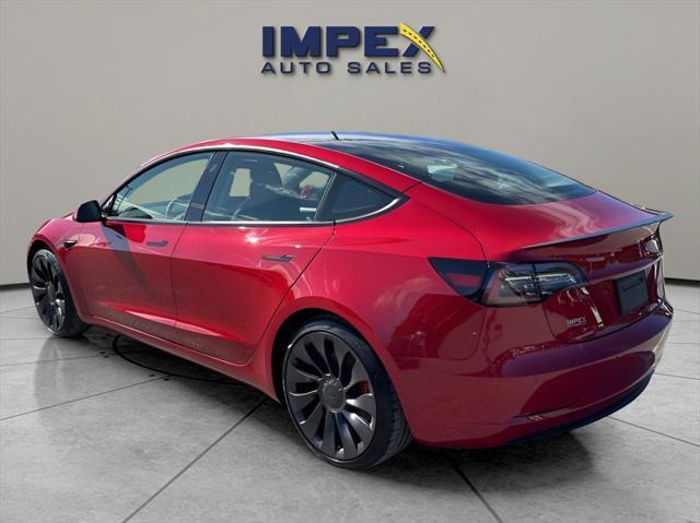 used 2021 Tesla Model 3 car, priced at $30,900