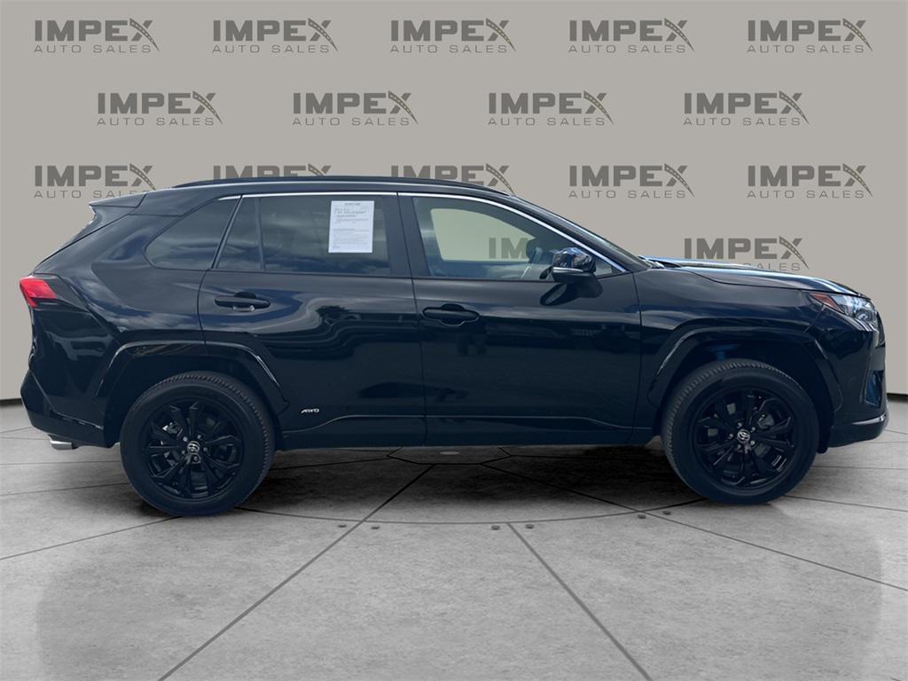 used 2022 Toyota RAV4 Hybrid car, priced at $27,500